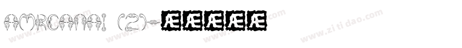 AMRCANAI (2)字体转换